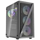 GABINETE AIGO DARKFLASH DK260 MESH AIR 4FAN BLACK