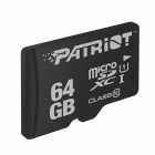CARTAO MICROSD 64GB PATRIOT LX SERIES UHS-I CLASSE 10 PSF64GMDC10
