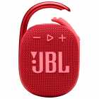 Caixa de Som JBL Clip 4 Eco, Bluetooth, 5 watts, USB-C, Vermelho