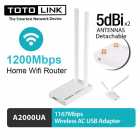 ADAPTADOR USB WIFI TOTOLINK A2000UA DUAL BAND -2.4GHZ E 5GHZ - 867MBPS 11AC