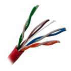 CABO REDE UTP 305M IURON CAT5E 0.50MM 24AWG 30% RD RED