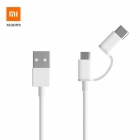 CABO XIAOMI MICRO-USB + USB-C SJX02ZM 1 METRO