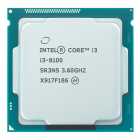 Processador Intel Core i3 8100, Socket LGA 1151, 3.6GHz, 6MB, OEM