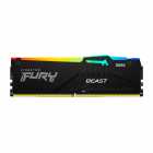 MEM DDR5 32GB 5200 KINGSTON FURY BEAST RGB BLACK KF552C40BBA-32