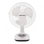 VENTILADOR MEGA STAR FAN406 RECAR. 2VEL. 14P BIVOL