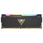 MEM DDR4 8GB 3200 PATRIOT VIPER STEEL RGB BLACK