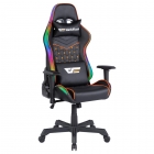 CADEIRA GAMER DARKFLASH RC-650 RGB PRETO/LARANJA