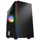 GABINETE COUGAR PURITY RGB 1FAN BLACK MINI TOWER PURITY RGB