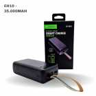 CARREGADOR PORT. ECOPOWER EP-C810 35.000MAH