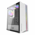 GABINETE AIGO DARKFLASH DK151 WHITE 3FANS ARGB