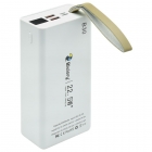 CARREGADOR PORT. BLULORY POWER BANK 3000MAH WHITE