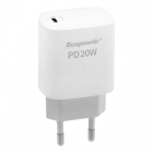 CARREGADOR ECOPOWER EP-7060 LIGHTNING/TYPE-C 20W