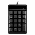 TECLADO NUMERICO SATE AK-187 C/CABO PRETO