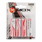 PILHA AA RECARREGAVEL MOX AA X4 5000MAH