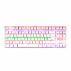 TECLADO REDRAGON K552W-KR-SP KUMARA RAINB.WHITE SP