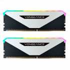 Memria Corsair Vengeance RGB RT, DDR4 32GB (2x16GB), 3600MHz, c/Dissipador, CMN32GX4M2Z3600C18W, Branco