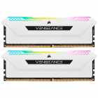 Memria Corsair Vengeance RGB Pro SL, DDR4 16GB (2x8GB), 3200MHz, c/Dissipador, CMH16GX4M2E3200C16W, Branco