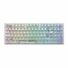 TECLADO REDRAGON K658CT-RGB-PRO WIFI TRANSP. WHT K658CT-RGB-PRO