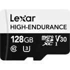 CARTAO MICROSD 128GB LEXAR HIGH-ENDURANCE 100MB/S LMSHGED128G