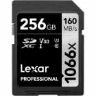 CARTAO SD 256GB LEXAR PROFESSIONAL 1066X 160MB/S SILVER/LSD10662