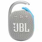 Caixa de Som JBL Clip 4 Eco, Bluetooth, 5 watts, USB-C, Branco