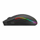 MOUSE REDRAGON M719-RGB-PRO INVADER WIRELEES BLK