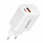 CARREGADOR QUANTA QTCACR2 TYP-C BIVOLT WHITE