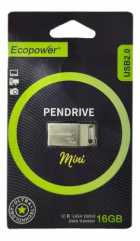 PEN DRIVE 16GB ECOPOWER MINI METAL 2.0