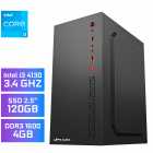 PC Office Montado UP Gamer Prime, Intel Core i3 4130 3.4GHz, 4GB DDR3 1600MHz, SSD 120GB 2.5
