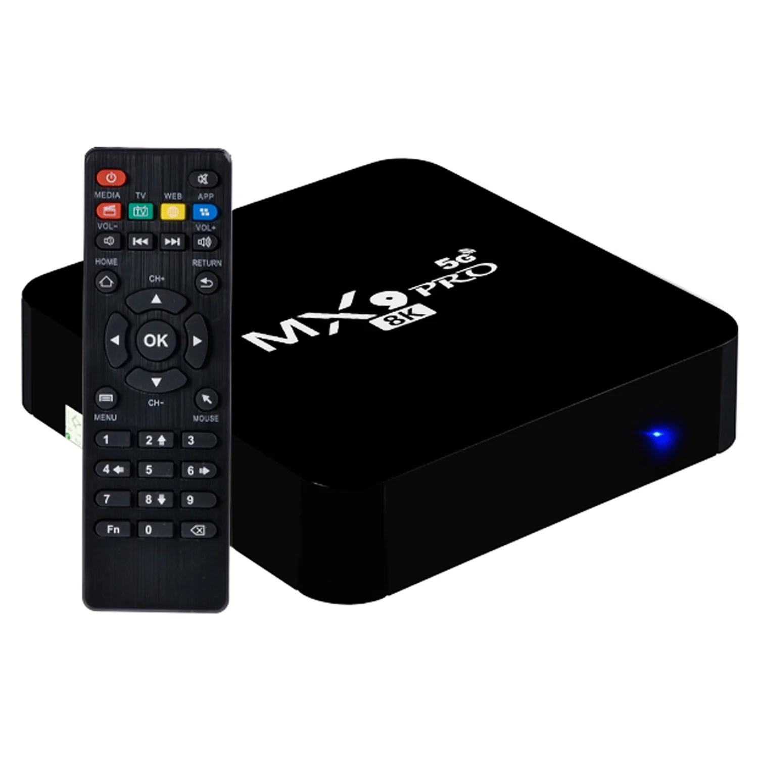 RECEPTOR TV BOX MX9 PRO 5G 8K 128GB/8GB WIFI AD.11 ANDROID 11