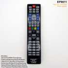 CONTROLE P/ TV UNIVERSAL ECOPOWER EP-8611