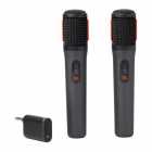 MICROFONE JBL PARTYBOX WIRELESS DUAL BLACK C/2M