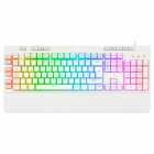 TECLADO REDRAGON K512W-RGB SHIVA RGB WHITE USA MEMBRANE