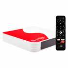 RECEPTOR REDFLIX RED + 2GB/16GB UHD WHITE/RED