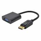 ADAPTADOR DISPLAYPORT P/ VGA SATE AL-30 1080P