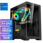 PC Gamer Montado UP Gamer Aquarius, Intel Core i7 4770 3.4GHz, GTX1660TI 6GB GAINWARD GHOST, 16GB DDR3 1600MHz, SSD 480GB 2.5