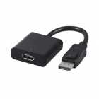 ADAPTADOR DISPLAYPORT P/ HDMI 4K ULTRA HD PRETO DISPLA MACHO