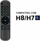 CONTROLE P/ RECEPTOR HTV H7-H8 C/COMAN VOZ ORIGINA