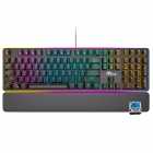 TECLADO ROYAL MECANICO RK918 RGB USB BLACK SW BLUE SWITCH BLUE