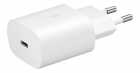 CARREGADOR SAMSUNG USB-C 25W EP-TA800NBEGWW WHITE WHITE