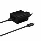 CARREGADOR SAMSUNG USB-C 45W C/CABO TRAVEL ADAPTER BLACK