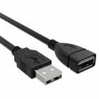 CABO USB EXTENSOR 5M 2.0 PRETO MICROFINS