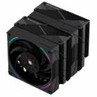 Cooler CPU Air Thermalright Phantom Spirit 120 EVO BLK TL-K12, ARGB, Preto 120MM, Intel 115X/1200/1700/1851/2011/2066, AMD AM4/AM5