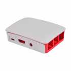 RASPBERRY PC CASE SUPORTE COOL RASPBERRY PI 3 WHIT ORIGINAL