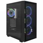 GABINETE SATE K2401 GAMER 4FAN PRETO E-ATX