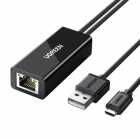 ADAPTADOR ETHERNET USB UGREEN COM CONECTOR MICRO 30985