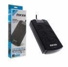 FILTRO DE LINHA FORZA FSP-602USB-A PRETO