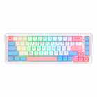 TECLADO REDRAGON K709WBP-RGB NOVA PRO MECANIC USA WHITE