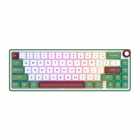 TECLADO ROYAL MECANICO R65 RGB S/F GREEN SAND SWITCH BROWN