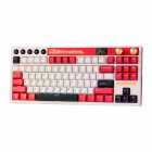 TECLADO ROYAL MECANICO RKM87 RGB C/CABO FAMICOM SWITCH BROWN